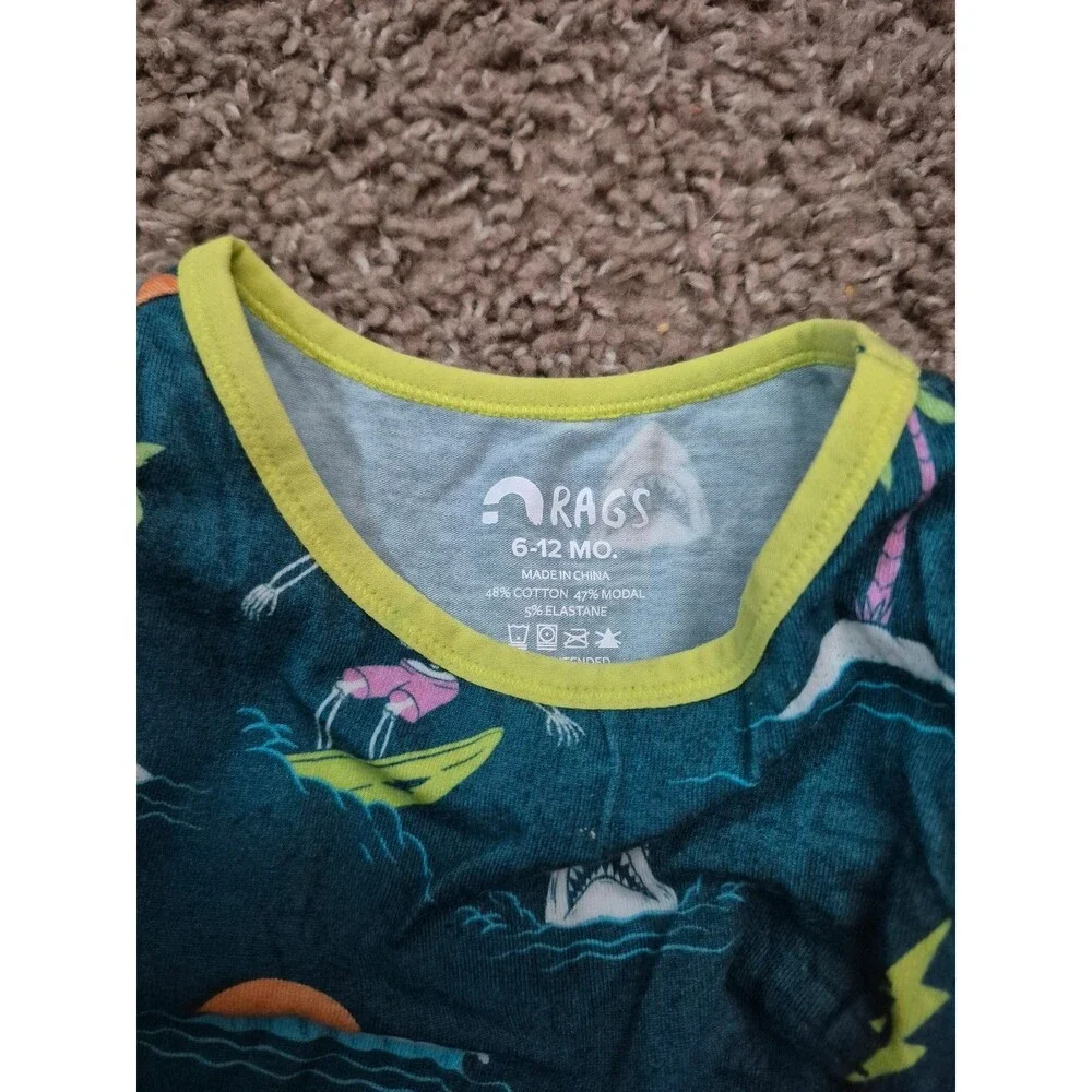 Rags baby romper size 6-12M